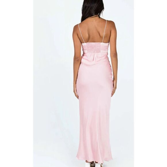 Princess Polly EMILY MAXI DRESS PINK Size 12 Nwot - Picture 9 of 9